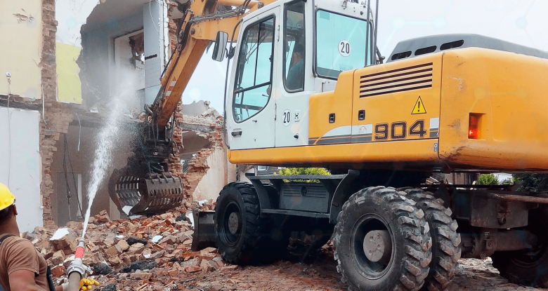 Pros and cons of an excavator with tires
