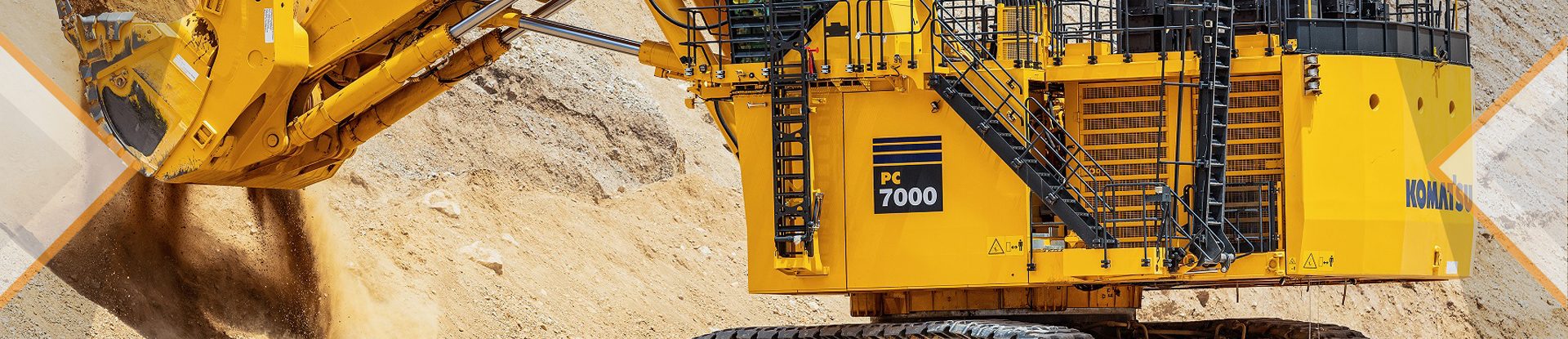 Nueva pala hidráulica frontal de 700 toneladas de Komatsu